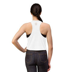 Root & Soil Co. Floral Crop Top — Women’s Botanical Logo Tank