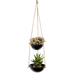 Hanging Planter with 2 Pots