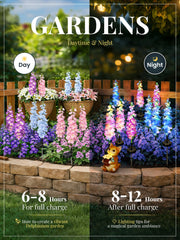 GIGALUMI Delphinium Solar Lights