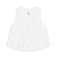 Root & Soil Co. Floral Crop Top — Women’s Botanical Logo Tank
