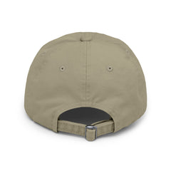 Distressed Floral Logo Cap — "Root & Soil Co." Embroidered Garden Hat