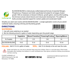 Blossom Blend - Balanced Fertilizer Formula for Blossom and Growth-4