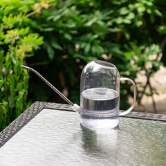 1.5L Garden Watering Can Stainless Steel Long Spout Detachable