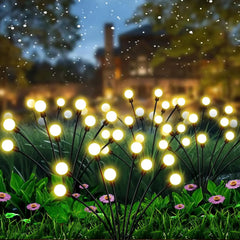 Upgraded Solar Firefly Garden Lights – Outdoor Waterproof Decorative Lights