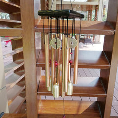 Large Copper Wind Chime Tubes Bells Outdoor Garden Home Decoration