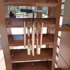 Large Copper Wind Chime Tubes Bells Outdoor Garden Home Decoration
