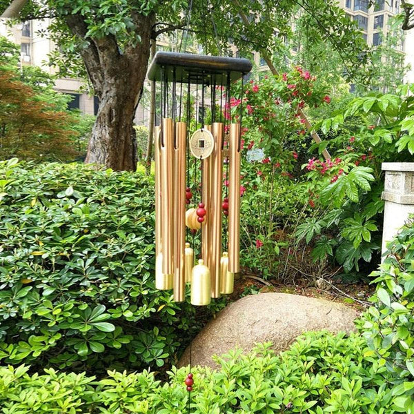 Large Copper Wind Chime Tubes Bells Outdoor Garden Home Decoration