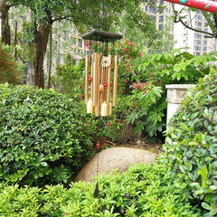Large Copper Wind Chime Tubes Bells Outdoor Garden Home Decoration