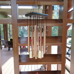 Large Copper Wind Chime Tubes Bells Outdoor Garden Home Decoration
