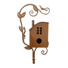 DecorBites™ Metal Birdhouse Garden Stakes for Outdoor Decor